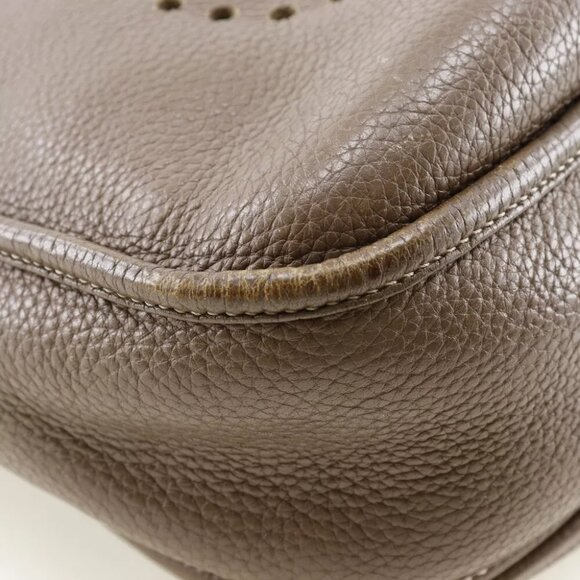 HERMES Evelyne3 GM Shoulder Bag Etope SilverHardware Taurillon Clemence Women - Picture 8 of 12
